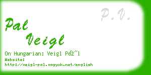 pal veigl business card